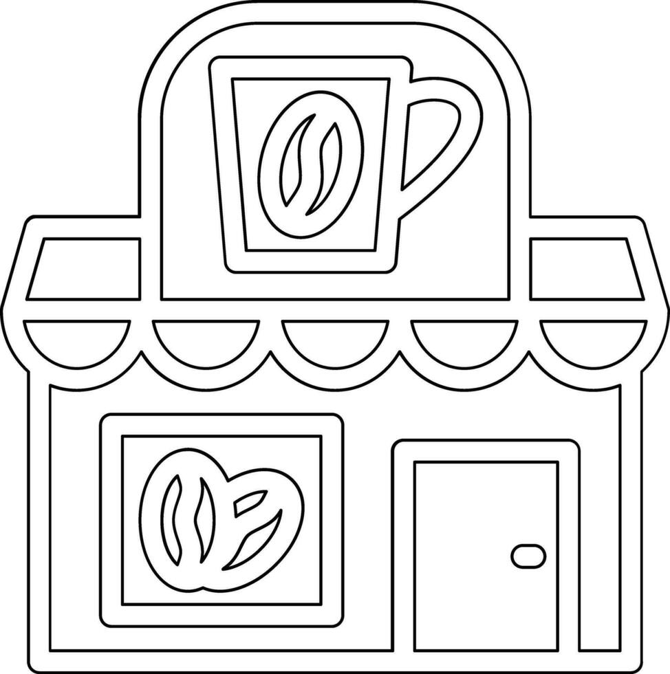 Coffee Shop Vector Icon