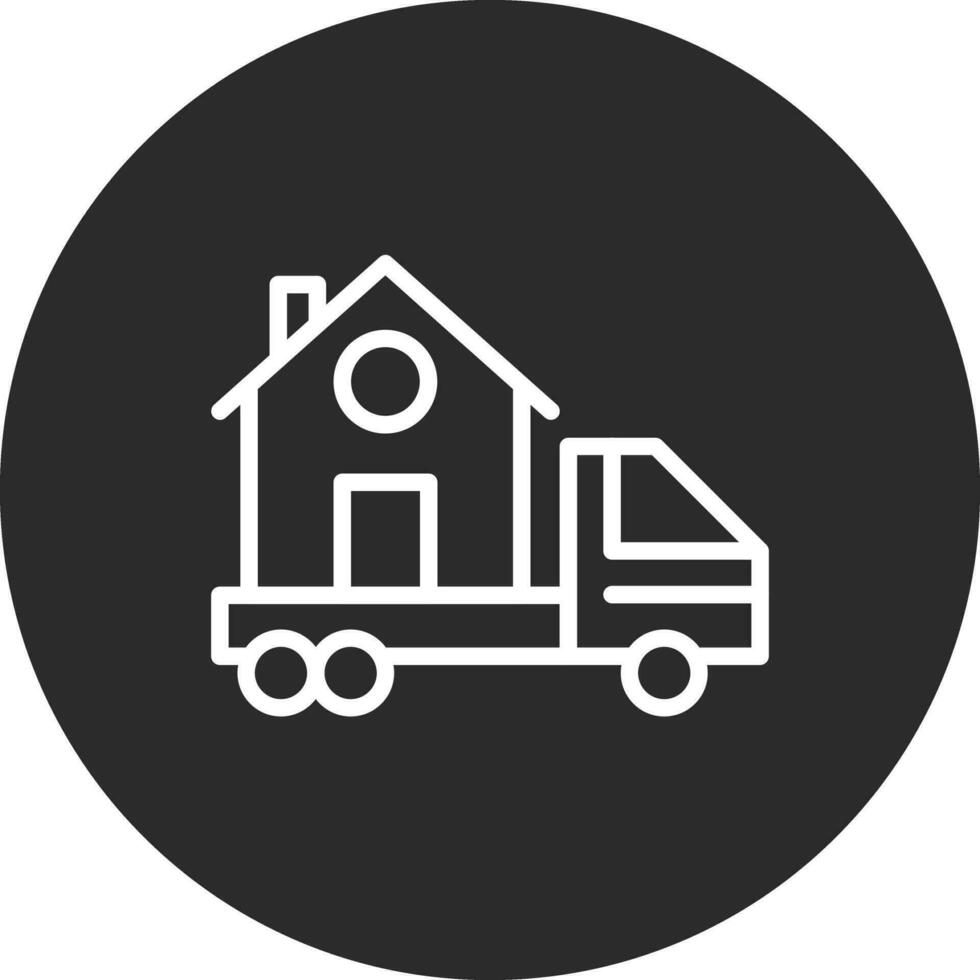 House Relocation Vector Icon