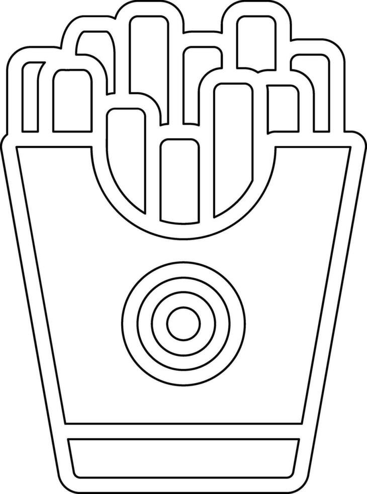 French Fries Vector Icon