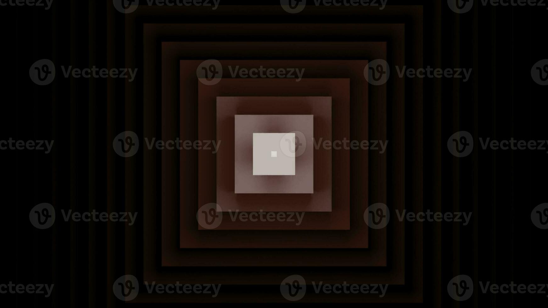 Red squares. Design. Bright red squares in abstraction from big to small are narrowing . photo