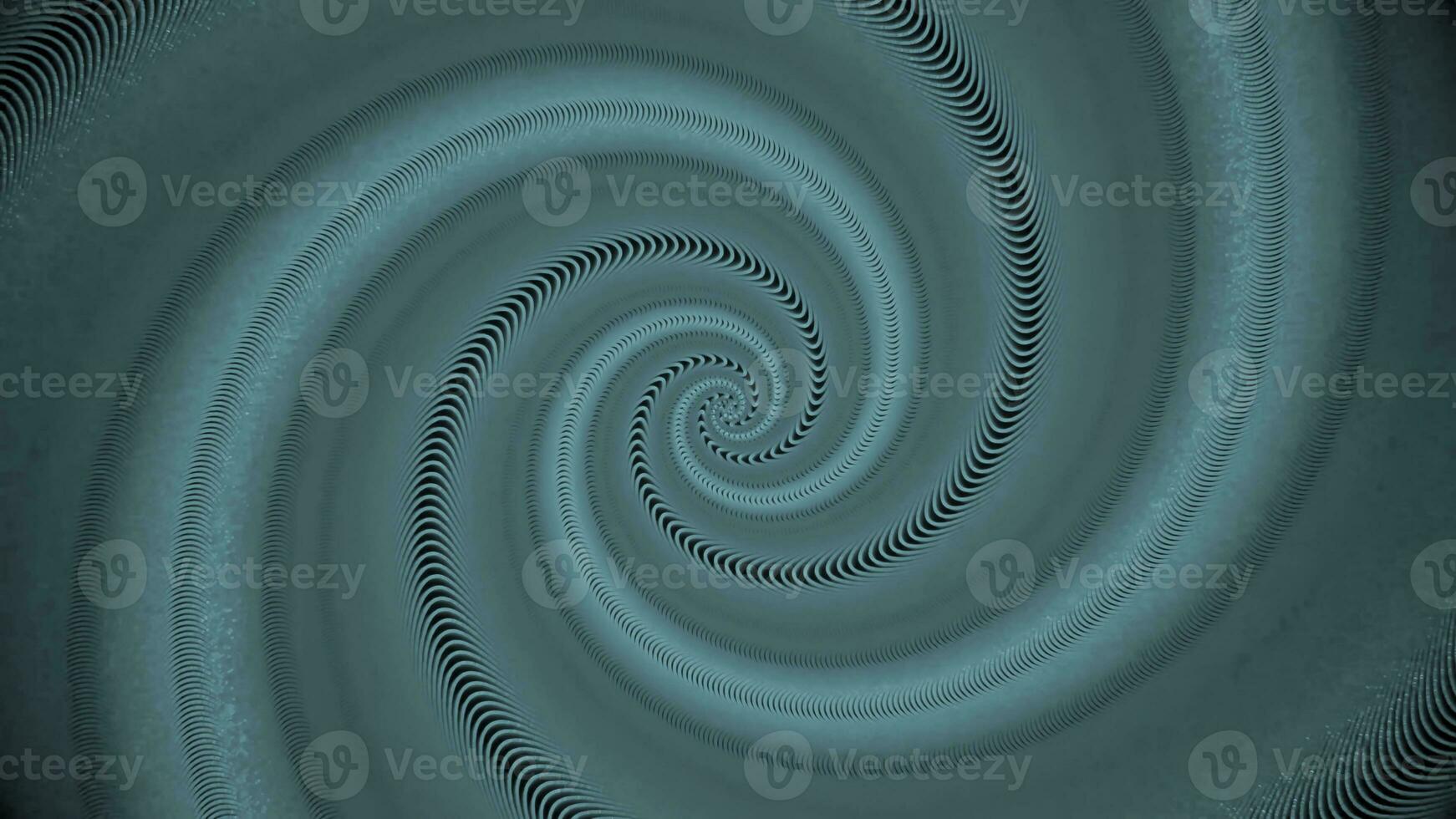 Abstract animation of colorful striped hypnotic tunnel. Animation of seamless loop. photo