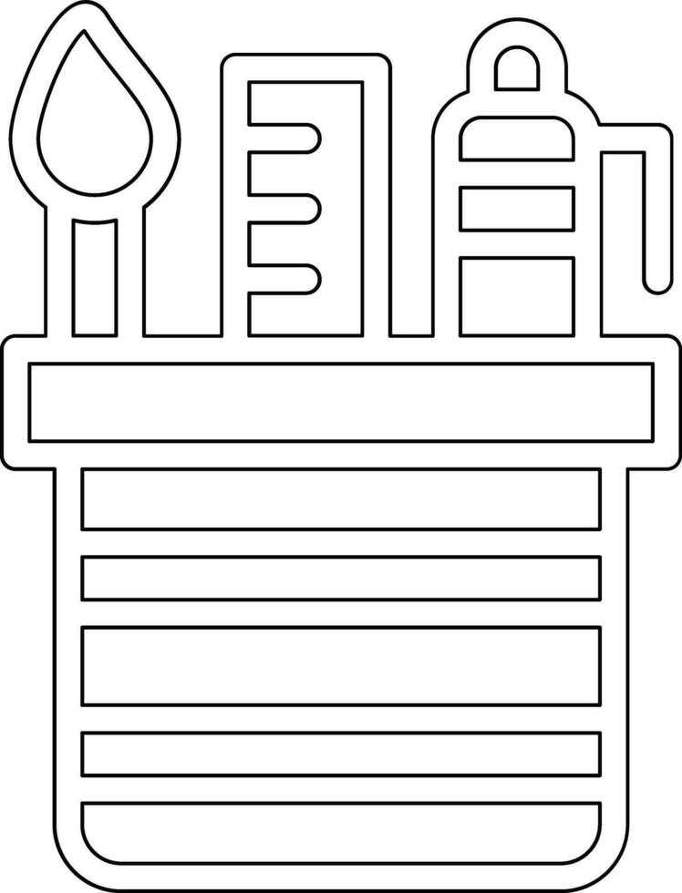 Pencil Case Vector Icon