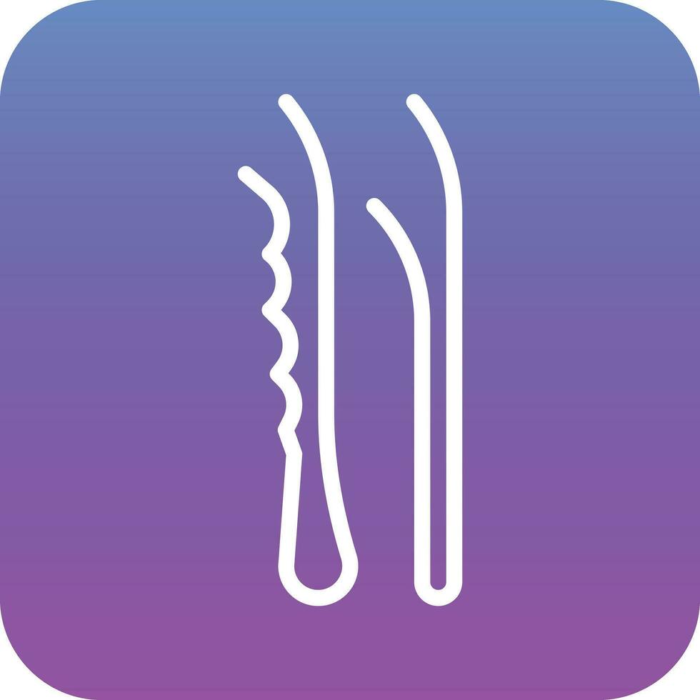 Hair Pin Vector Icon
