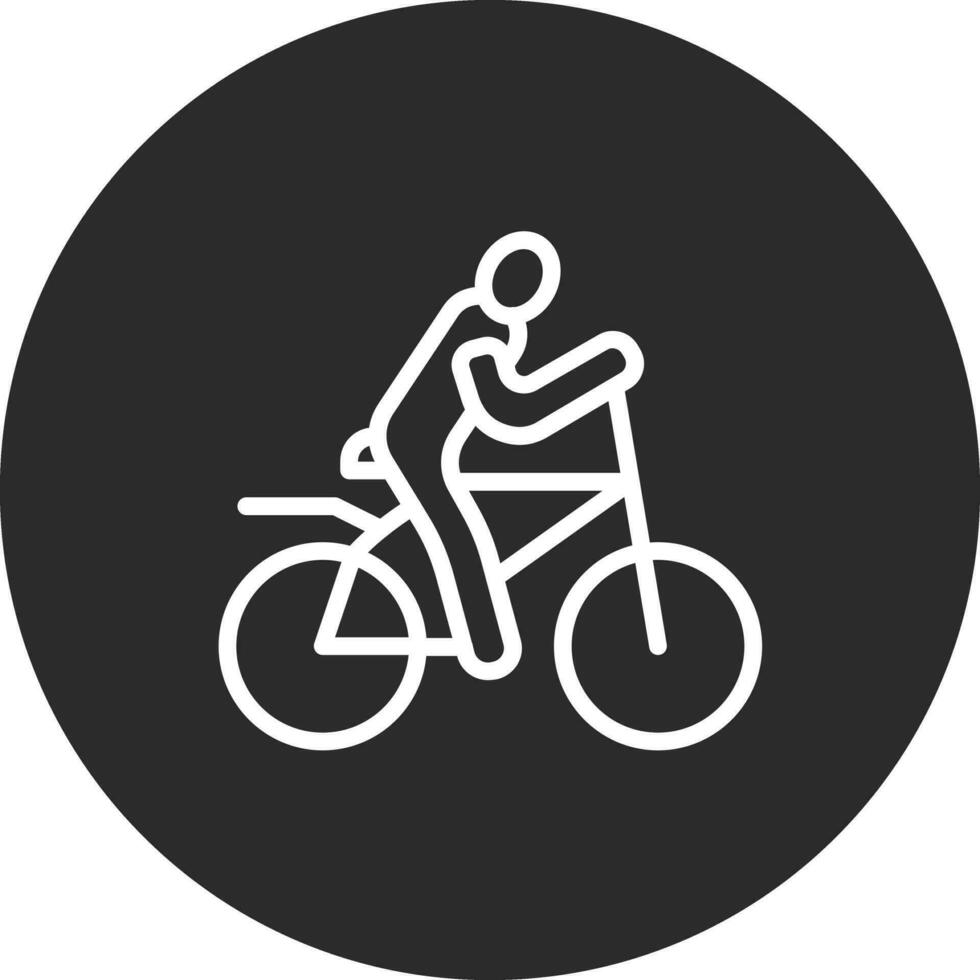 Cycling Vector Icon