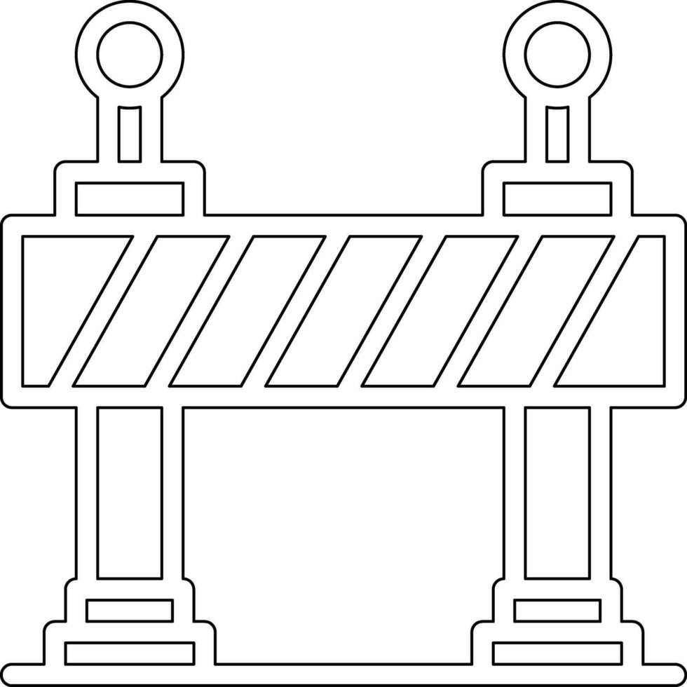 Barrier Vector Icon
