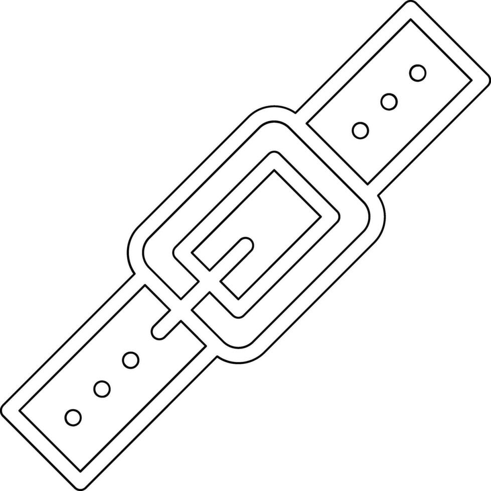 Belt Vector Icon