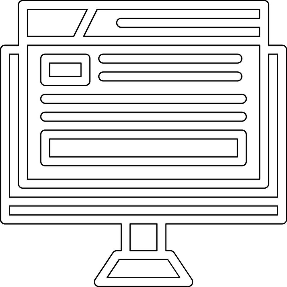 Website Vector Icon