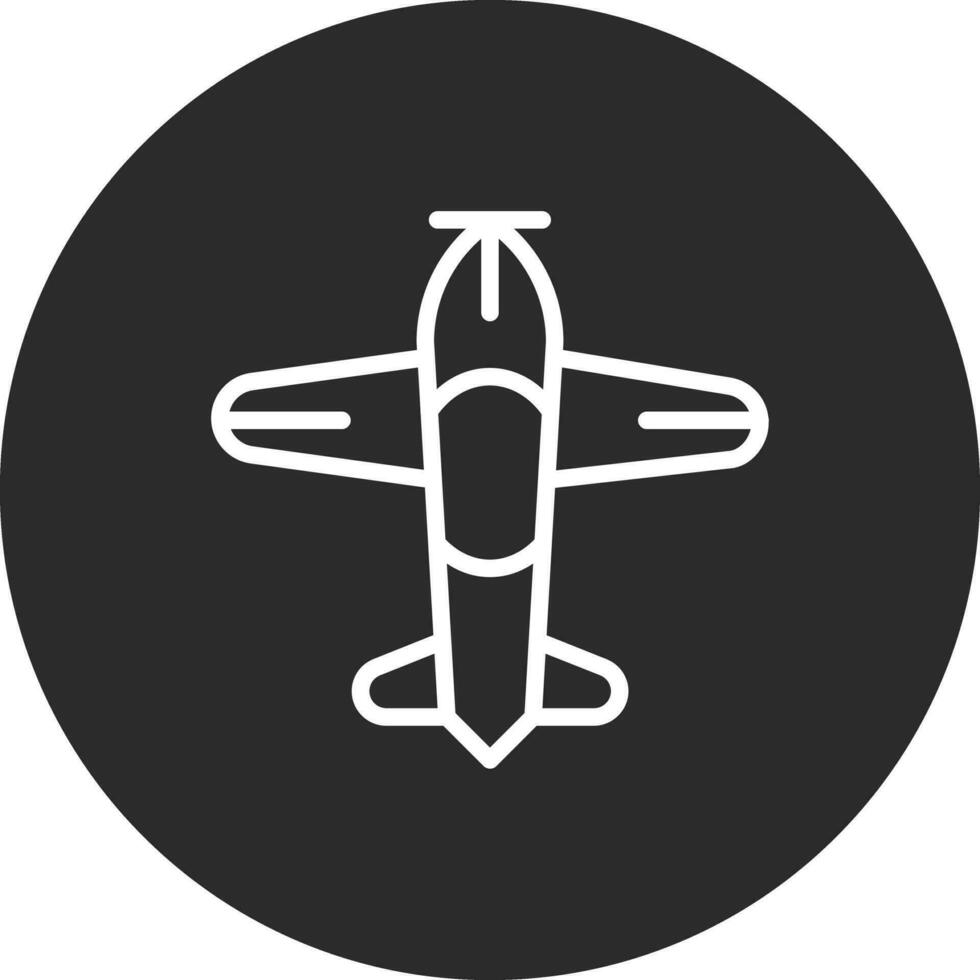 Monoplane Vector Icon