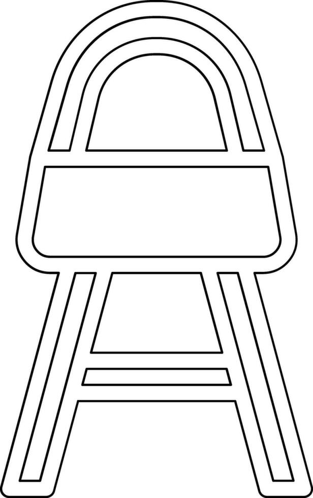 Bar Stool Vector Icon