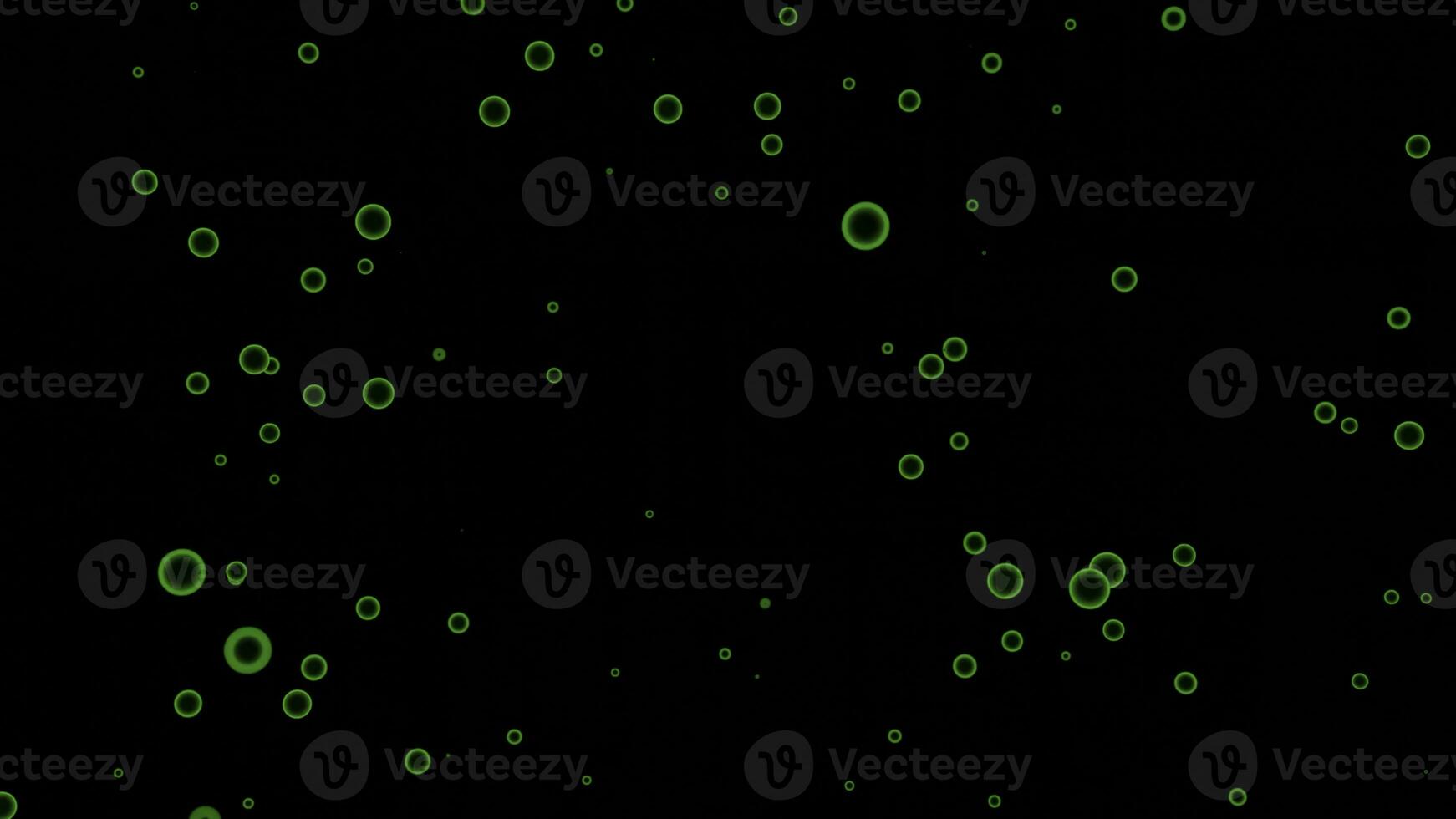 Stream of point molecules on black background. Design. Rising dots in fast stream on black background. Liquid molecules in abstract boiling stream photo