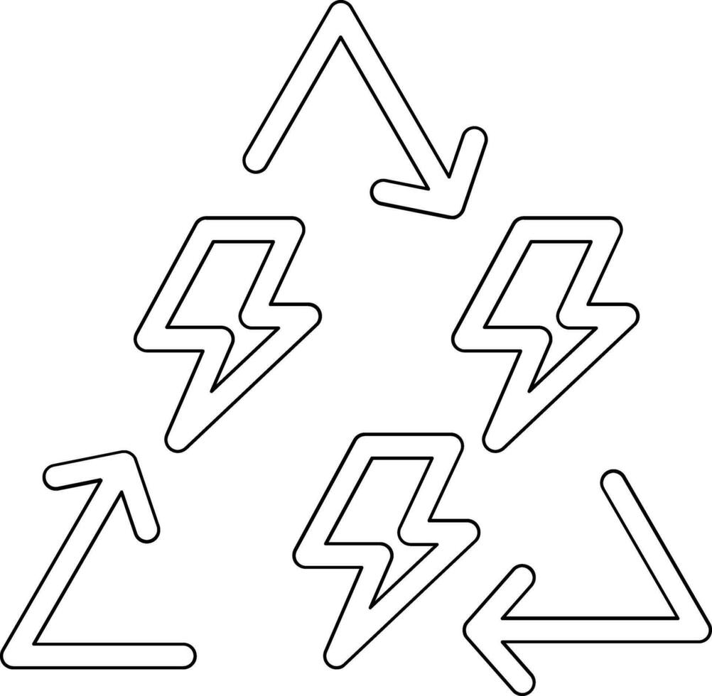 Renewable Energy Vector Icon