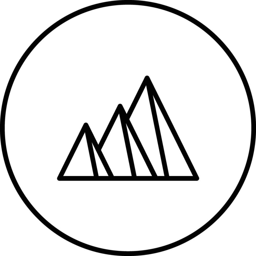 Egypt Pyramid Vector Icon