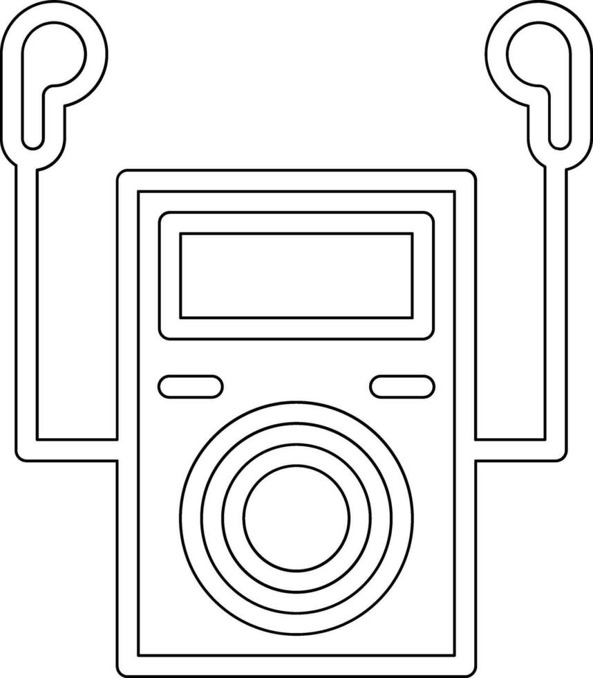 Music Player Vector Icon