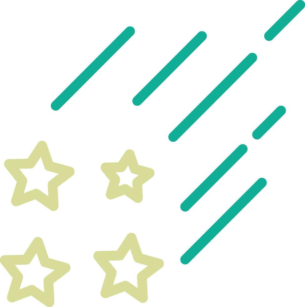 Falling Star Vector Icon
