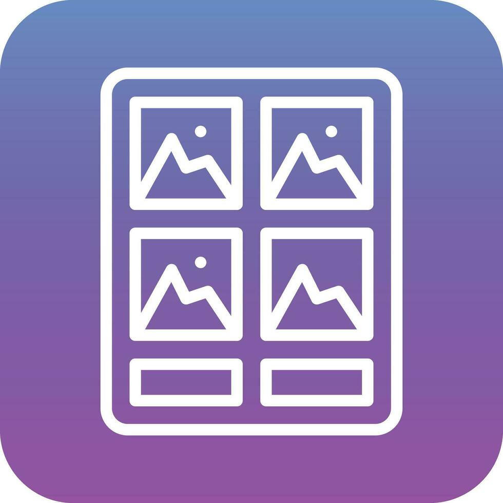 Storyboard Vector Icon