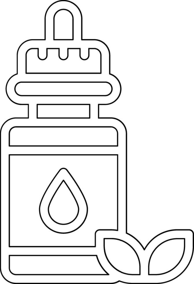 icono de vector de aceite esencial