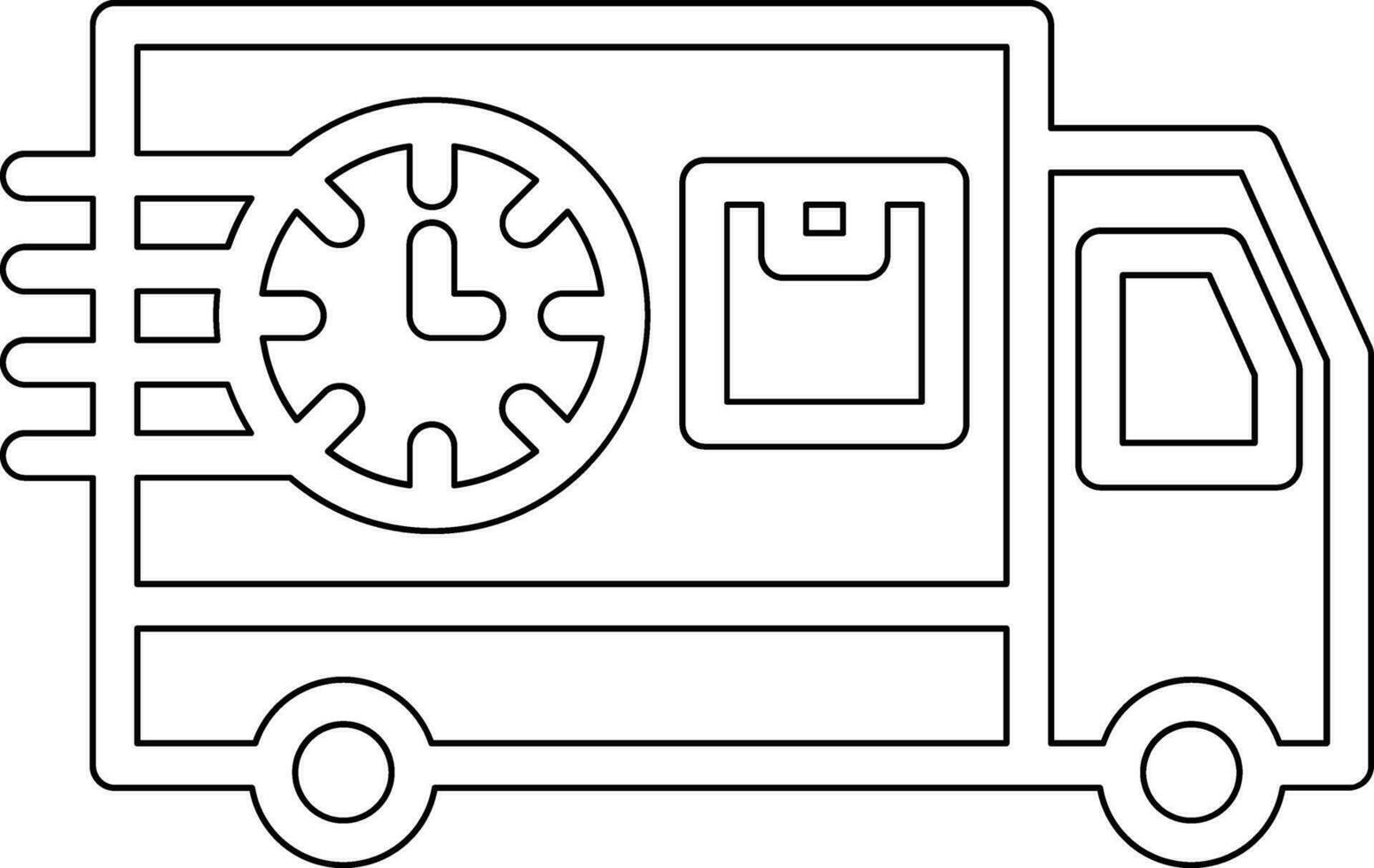 Fast Delivery Vector Icon