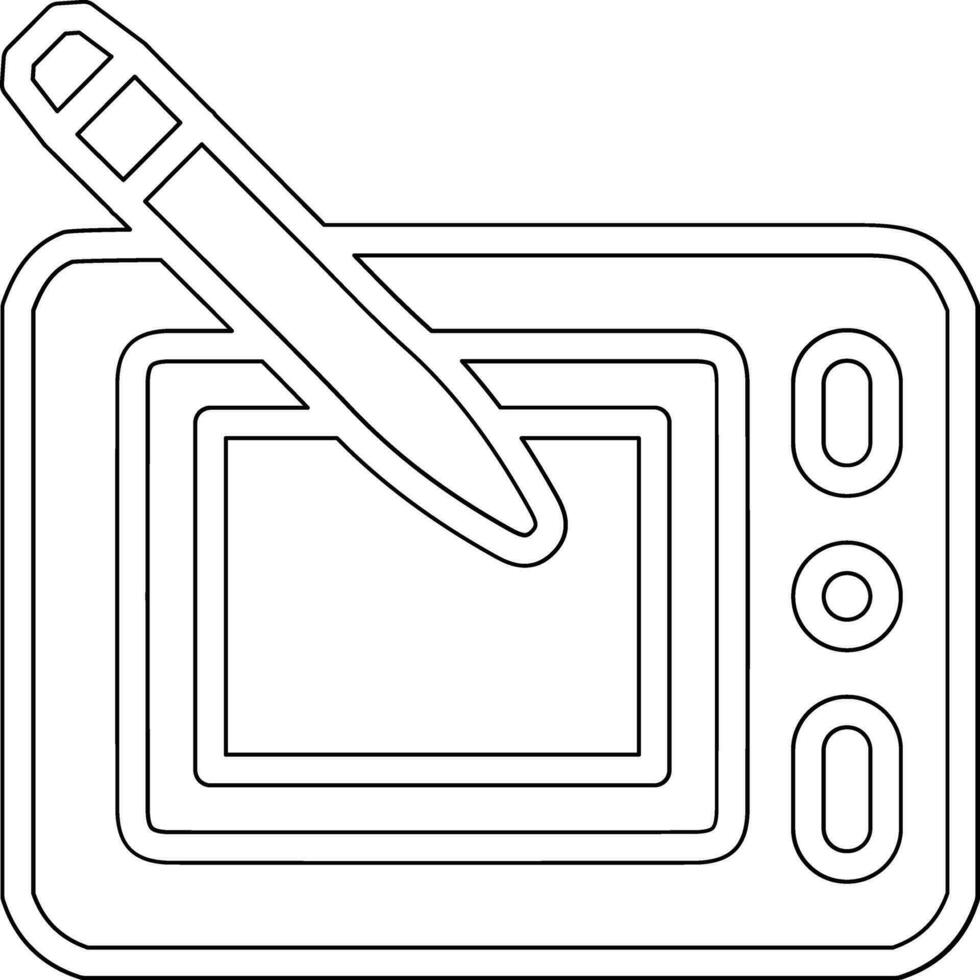 Drawing Tablet Vector Icon