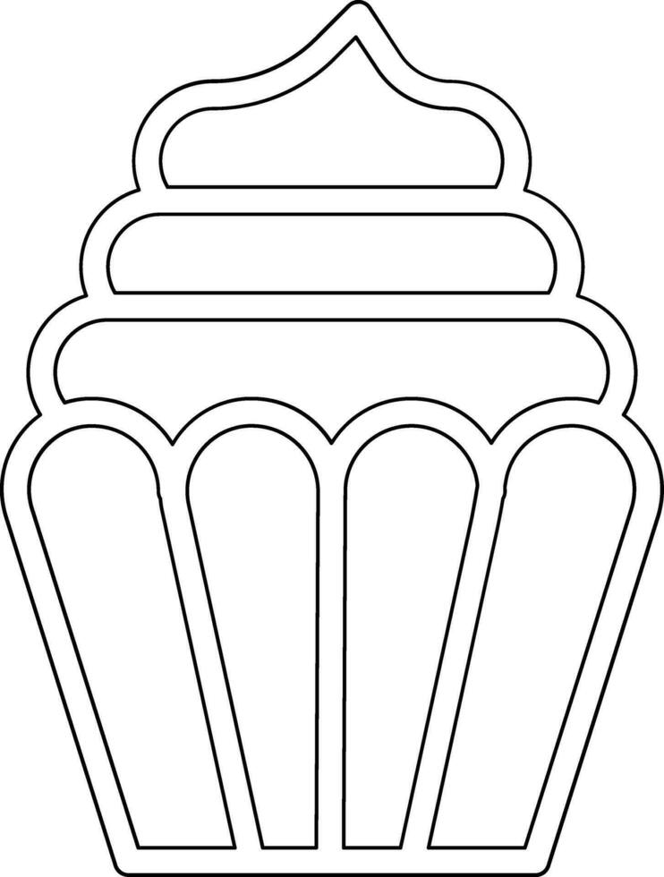 Cupcake Vector Icon