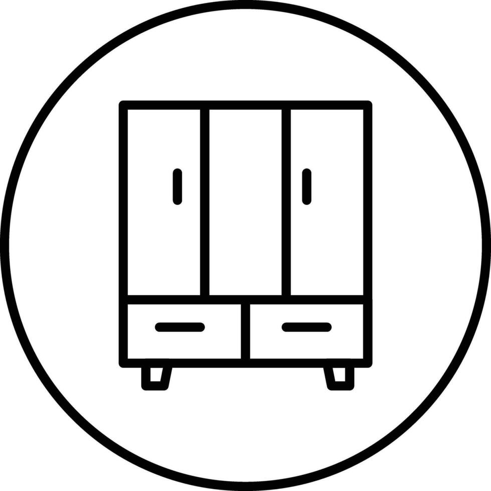 Locker Vector Icon