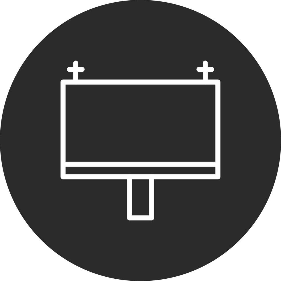 Billboard Vector Icon