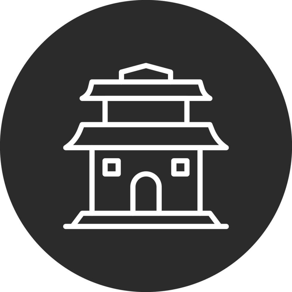 Pagoda Vector Icon