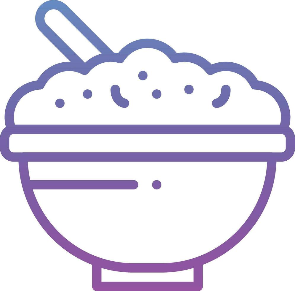 Cereal Bowl Vector Icon