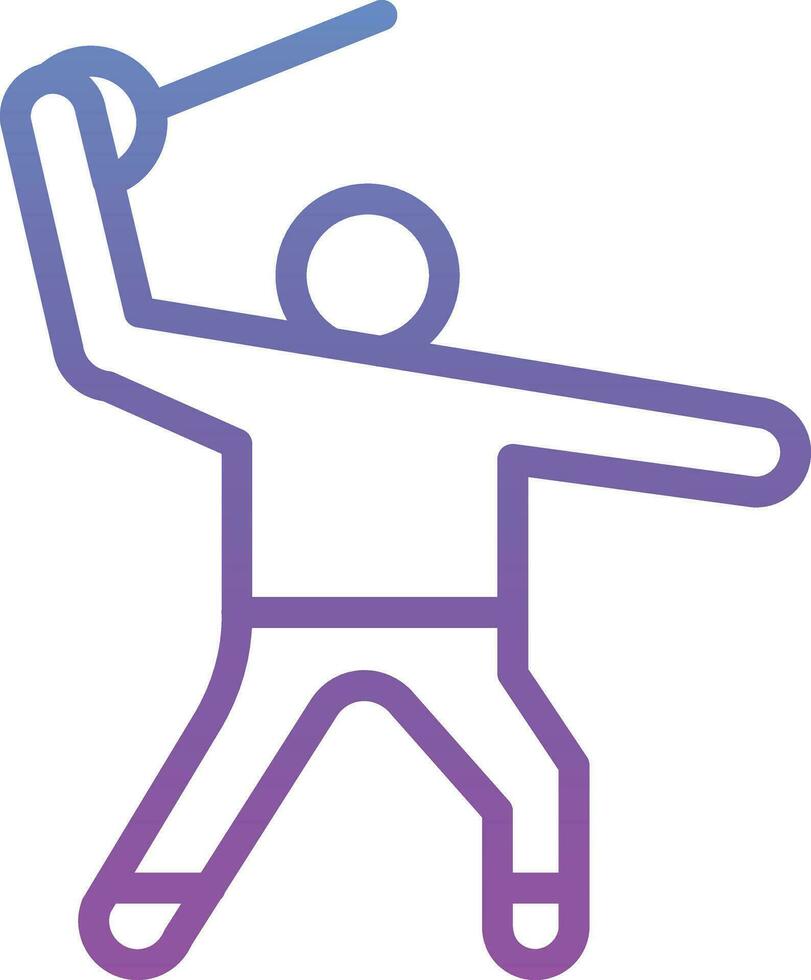 Martial Arts Vector Icon