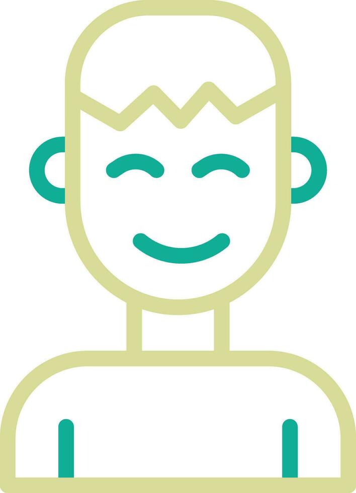 Smiling Man Vector Icon