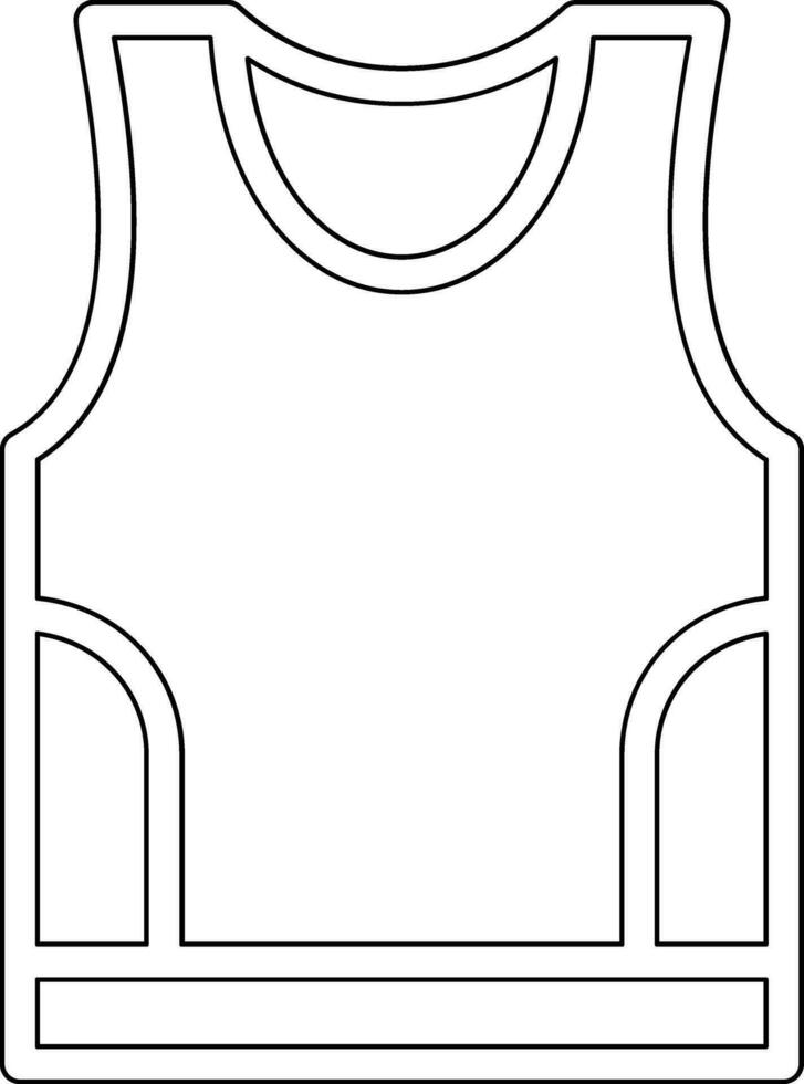 Tank Top Vector Icon