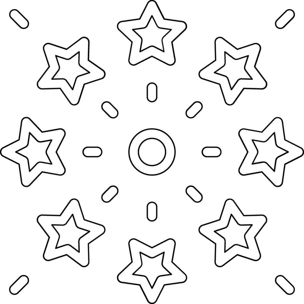Fireworks Vector Icon