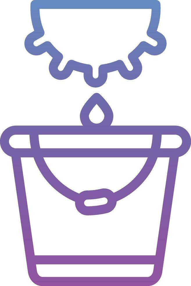 Milk Bucket Vector Icon
