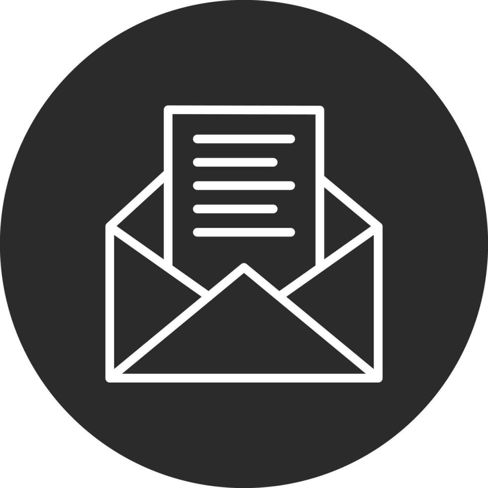 icono de vector de correo electrónico