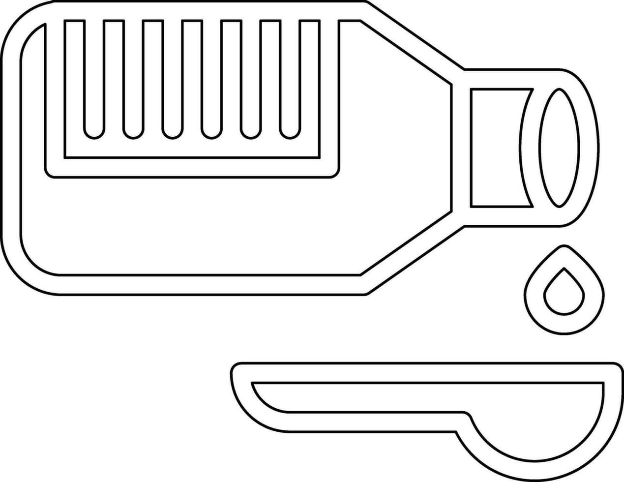 Syrup Vector Icon