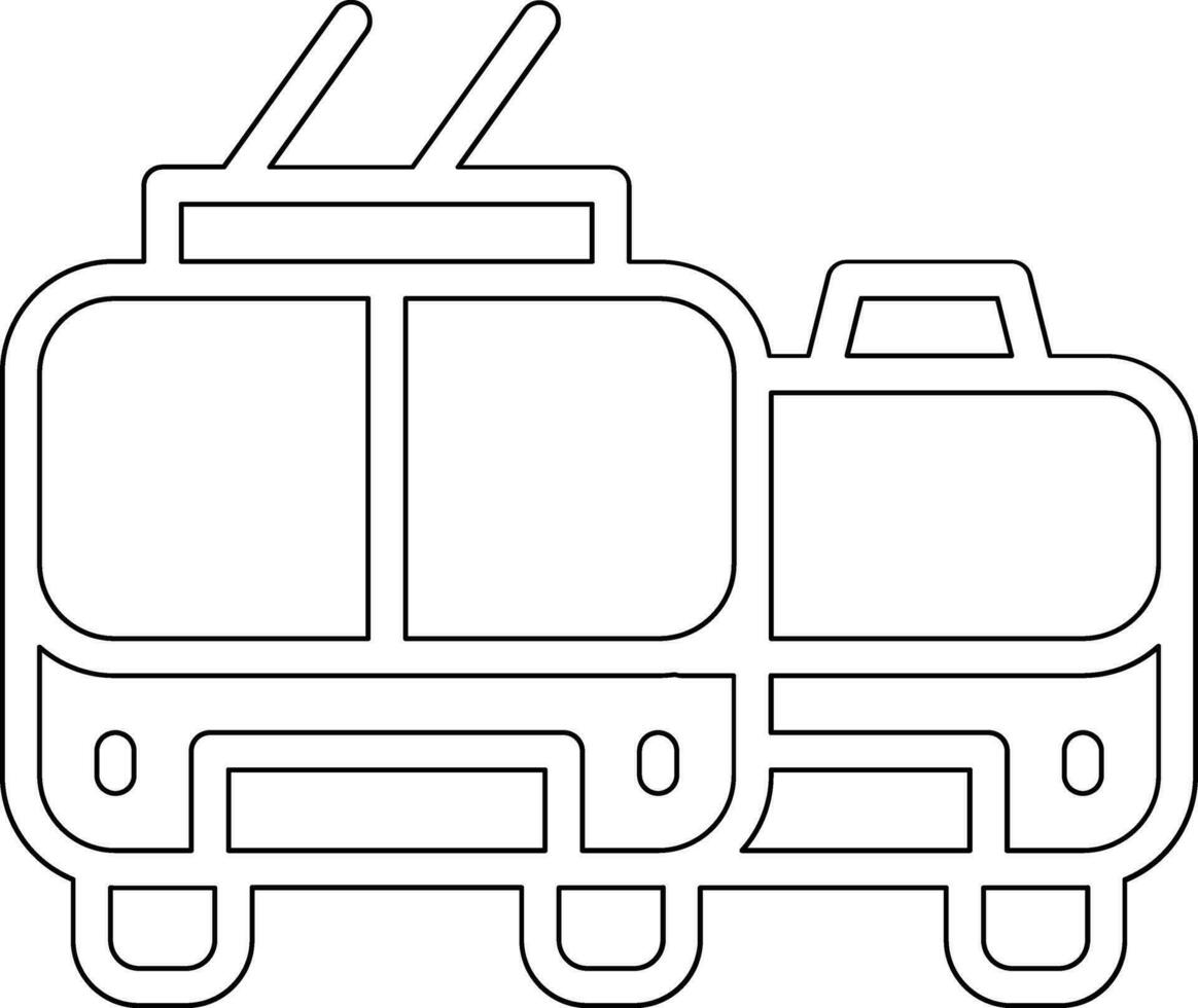 público transporte vector icono