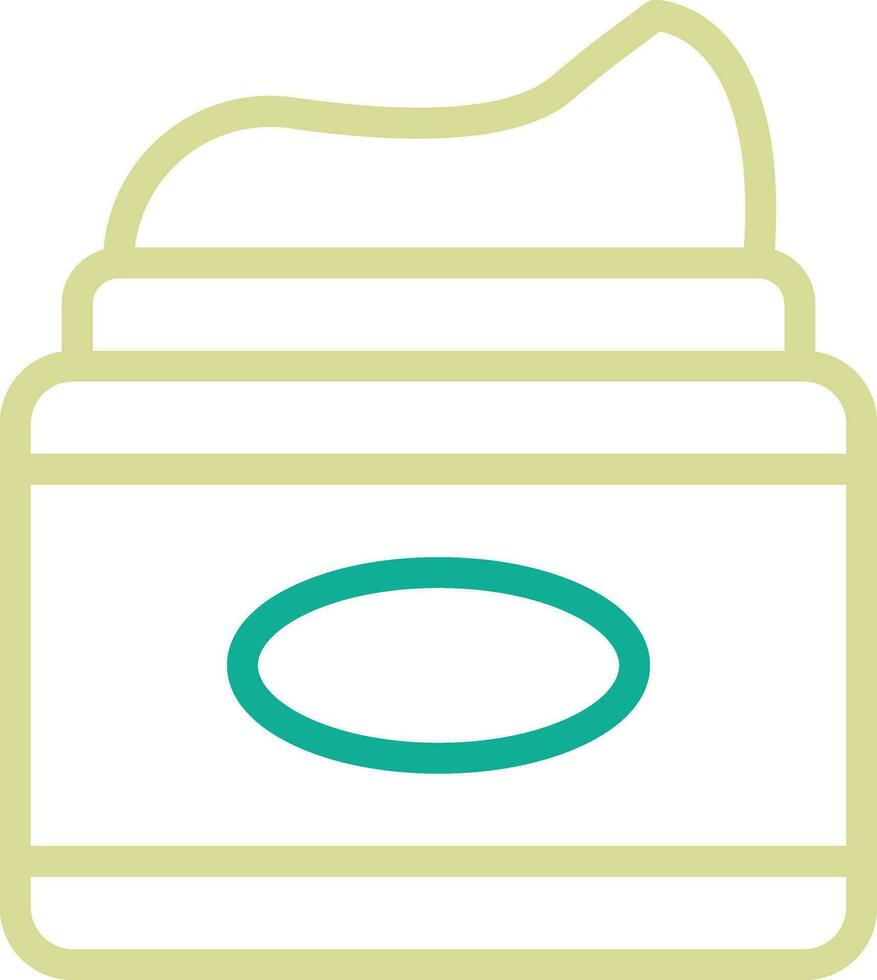 Cream Vector Icon