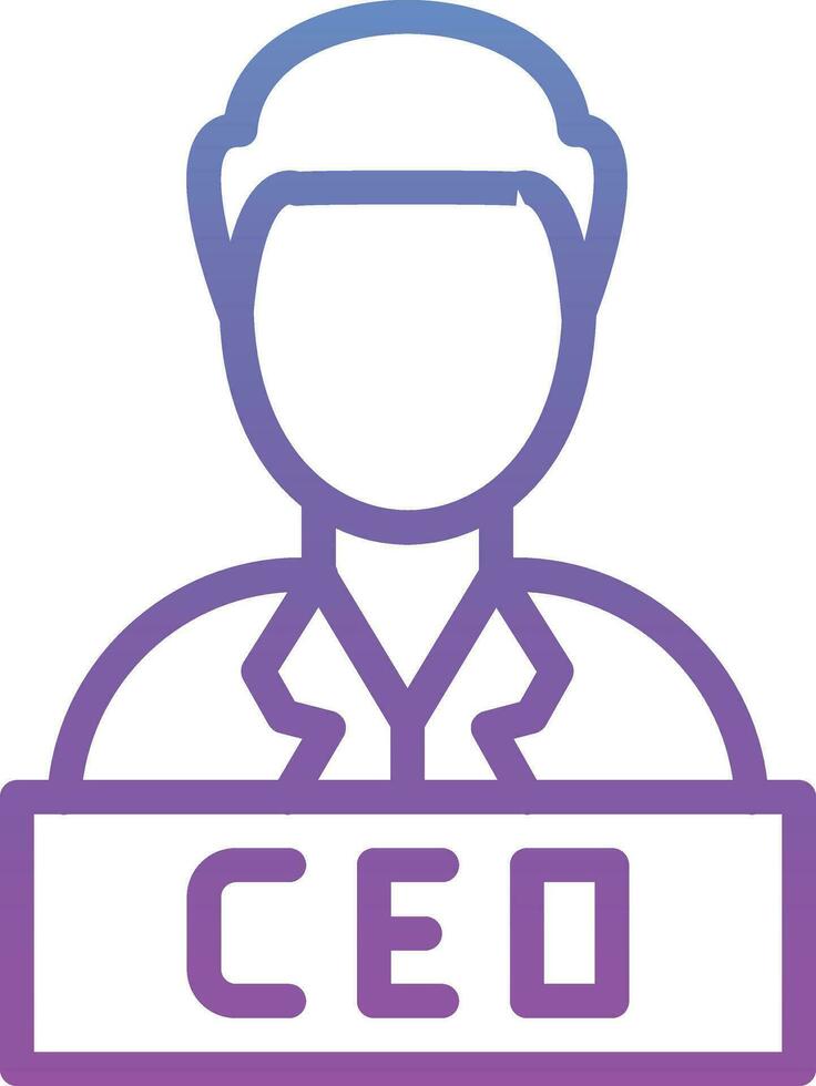 CEO Vector Icon