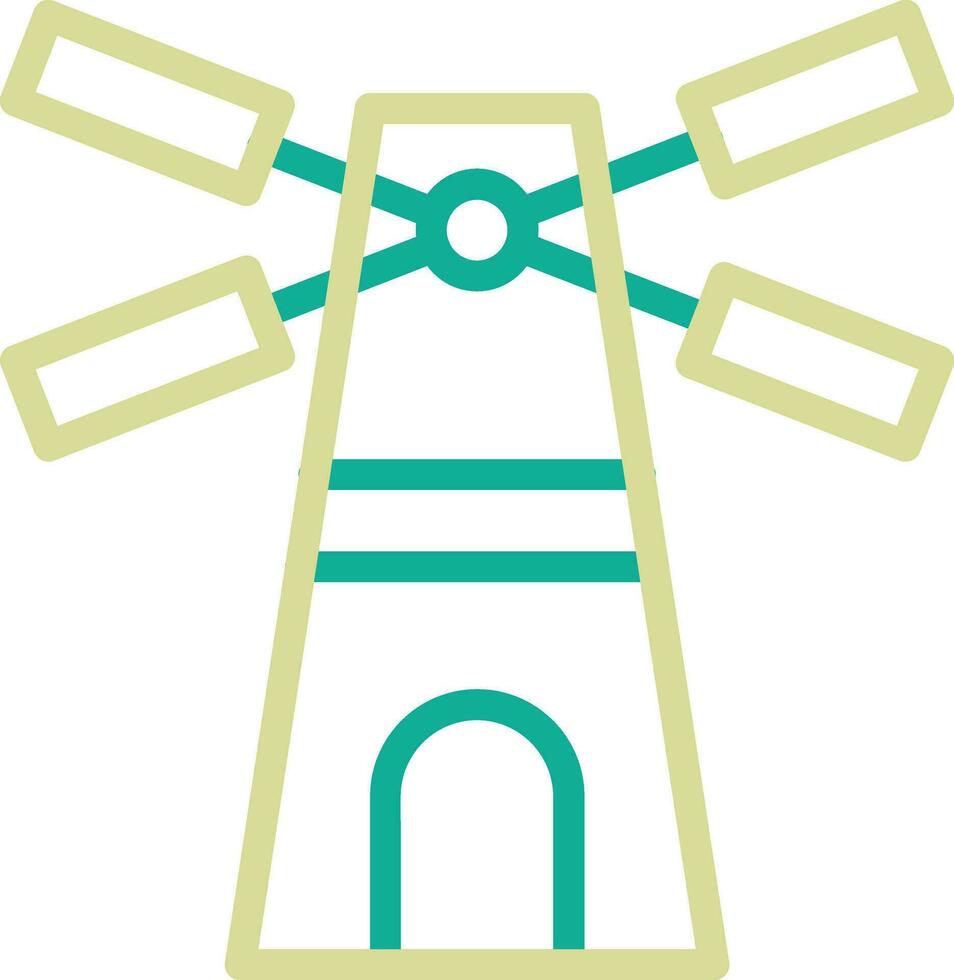 Windmill Vector Icon