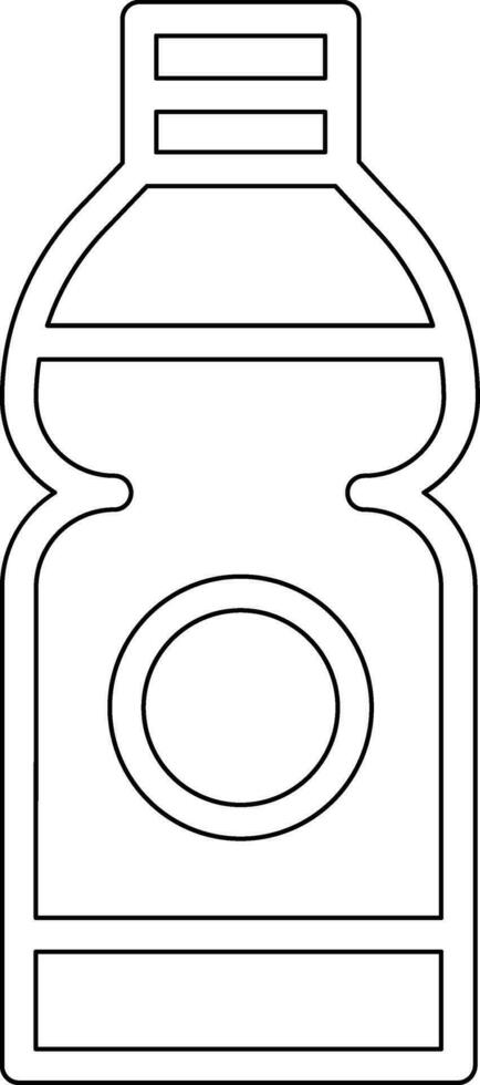 Water Bottle Vector Icon