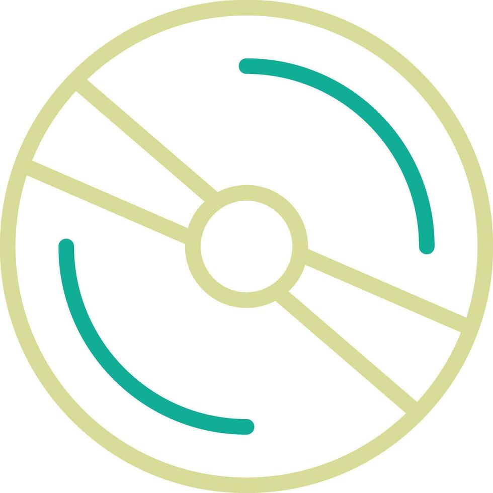 Compact Disk Vector Icon