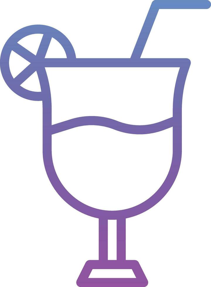 Summer Drink Vector Icon