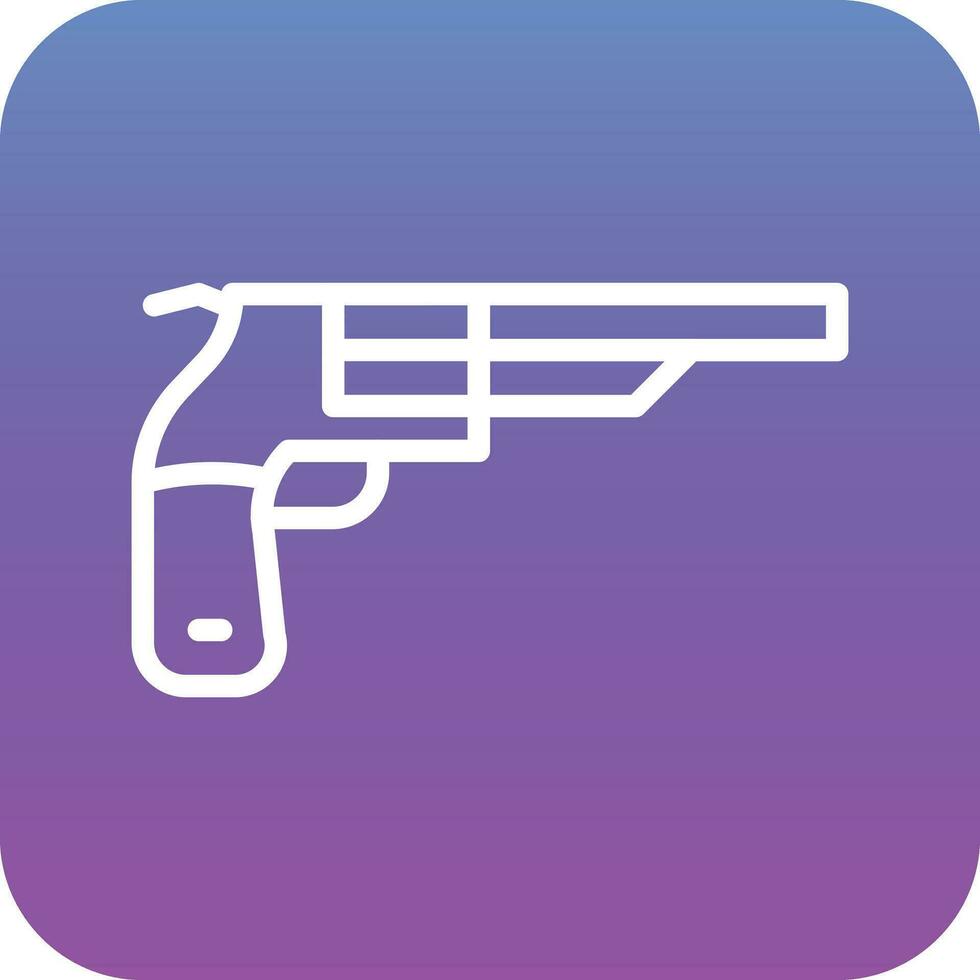 Revolver Vector Icon