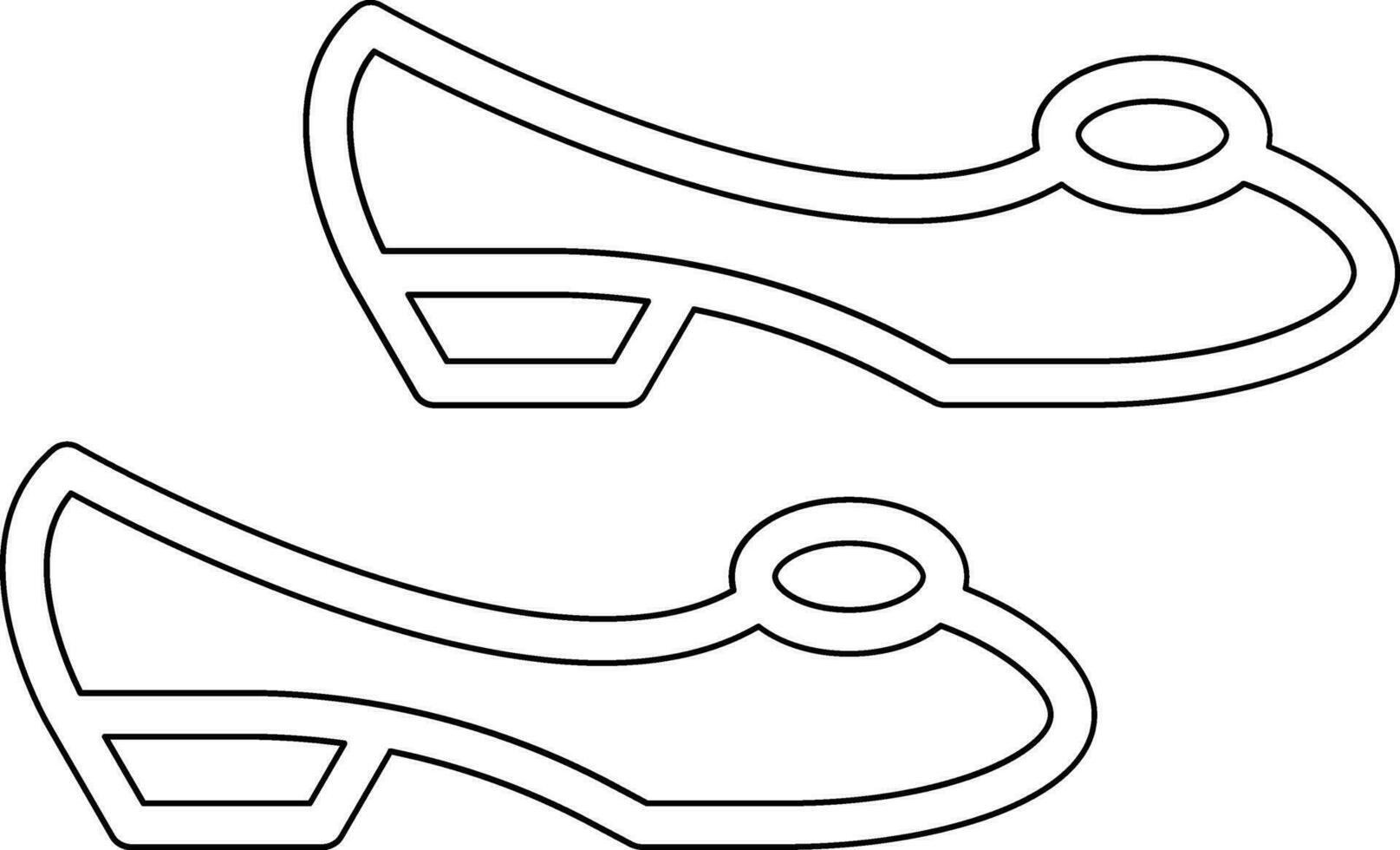 Women Shoes Vector Icon