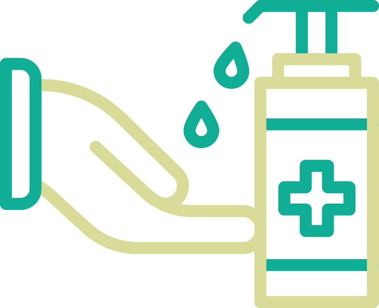 Hand Sanitizer Vector Icon