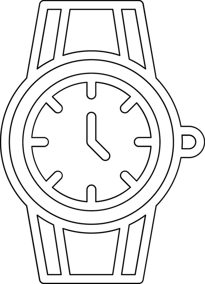 Wristwatch Vector Icon