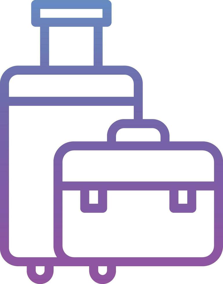 Luggage Vector Icon