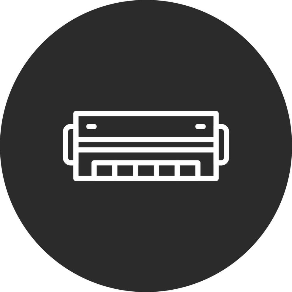 Harmonica Vector Icon
