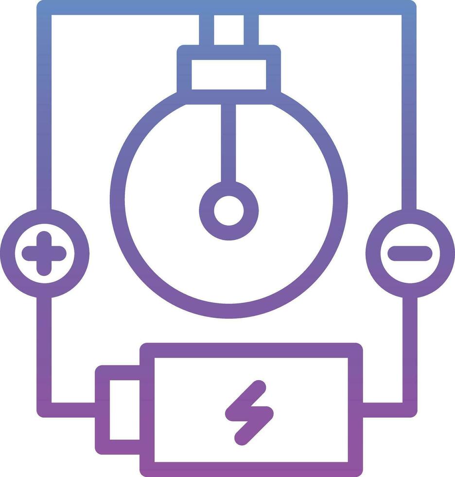 Electric Circuit Vector Icon