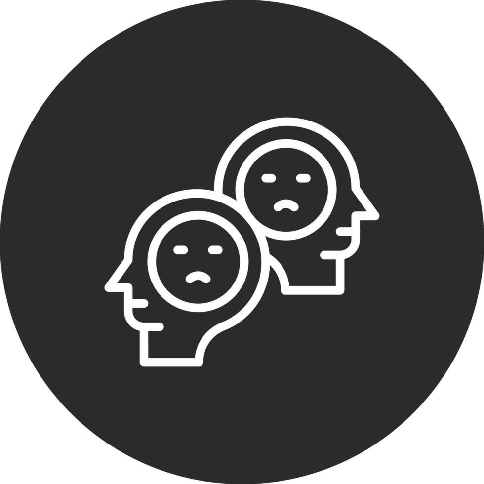 Bipolar Emotion Vector Icon