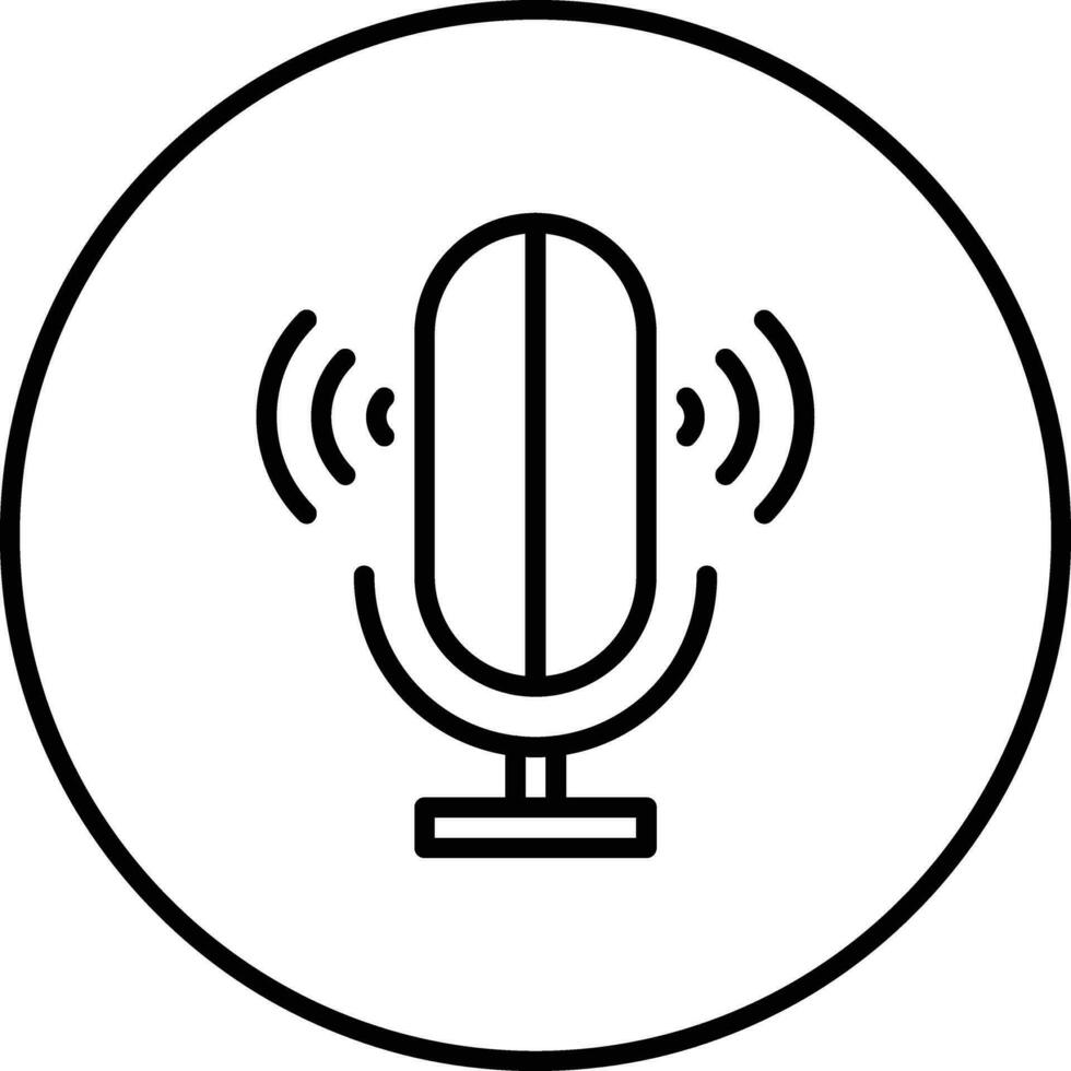 Voice Control Vector Icon